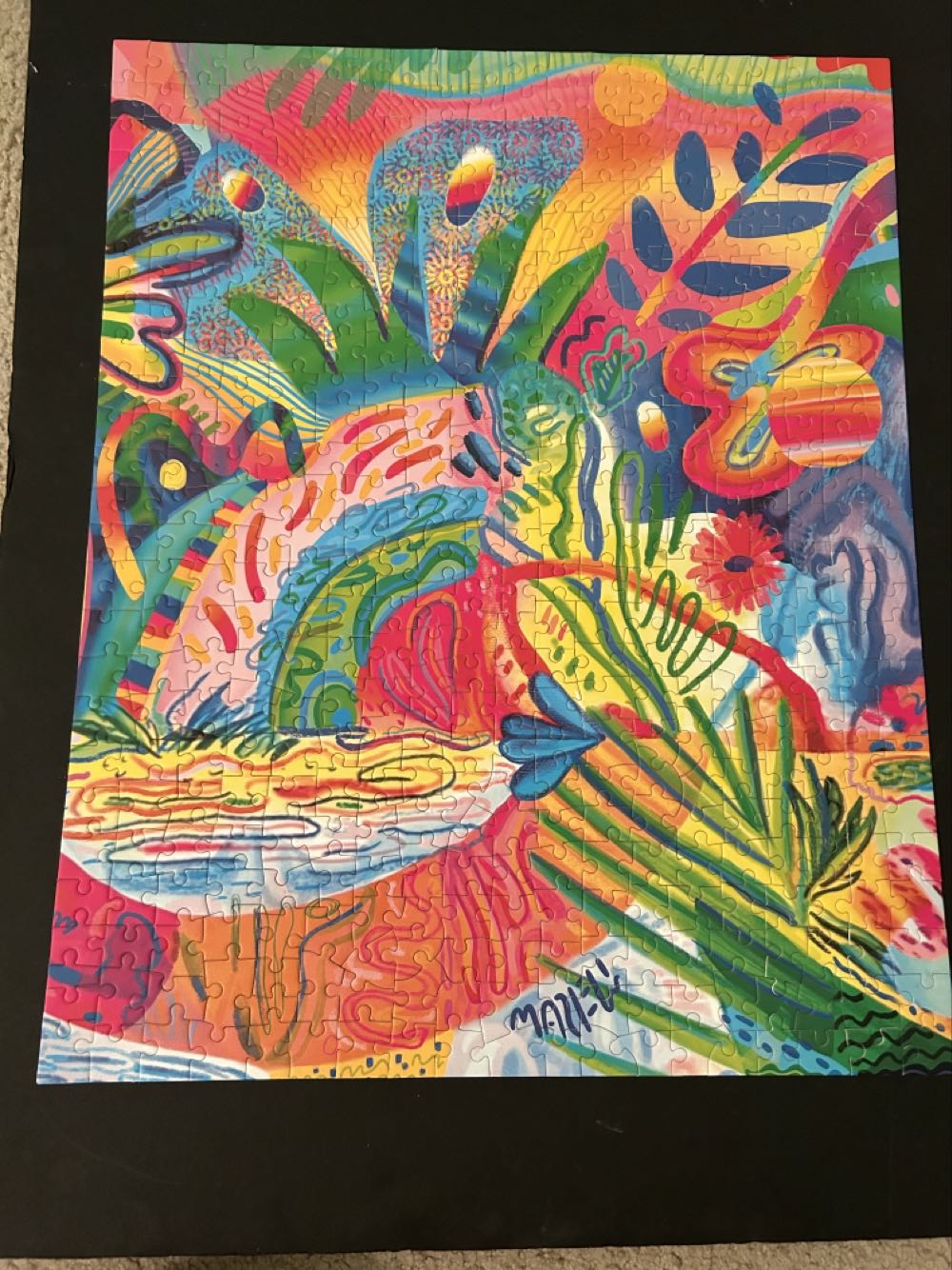 Pachanga Familiar - Puzzles Of Color puzzle collectible [Barcode 850027721217] - Main Image 2