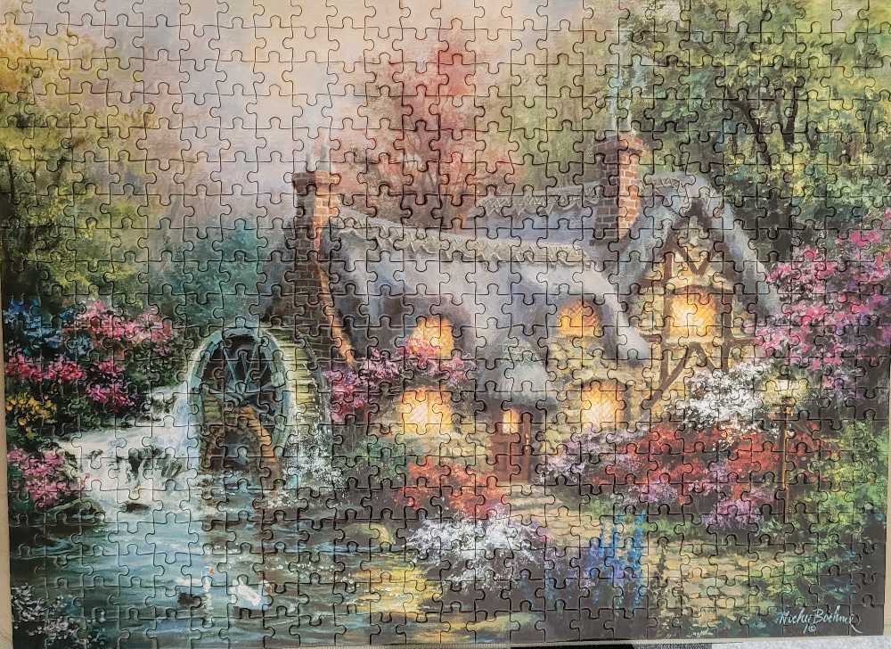 Country Retreat - Corner Piece puzzle collectible [Barcode 5052089304307] - Main Image 2