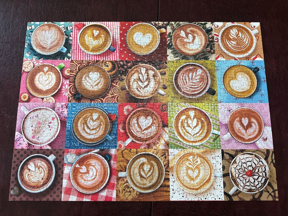 Love You A Latte - Cobble Hill puzzle collectible [Barcode 625012450782] - Main Image 2