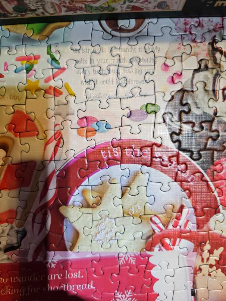 Holiday Baking - Cobble Hill puzzle collectible [Barcode 625012400190] - Main Image 3