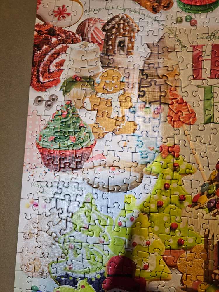 Holiday Baking - Cobble Hill puzzle collectible [Barcode 625012400190] - Main Image 4