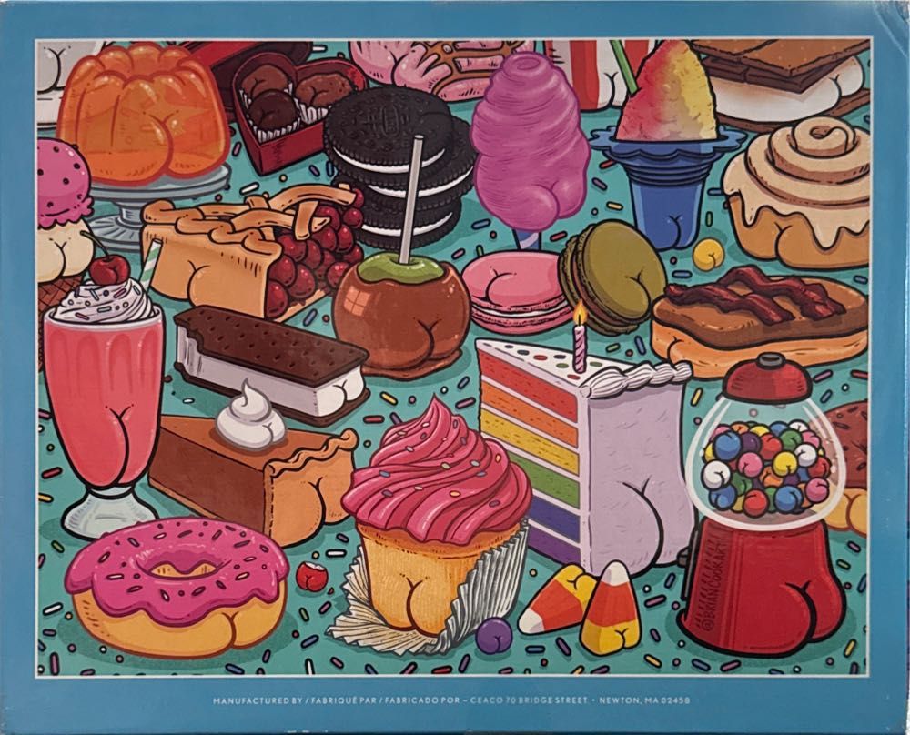 Butts On Things - Ceaco puzzle collectible [Barcode 021081242363] - Main Image 4
