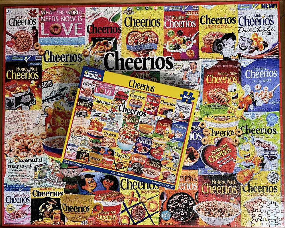 ZZ - Cheerios (SOLD) - White Mountain Puzzles puzzle collectible [Barcode 724819267200] - Main Image 3