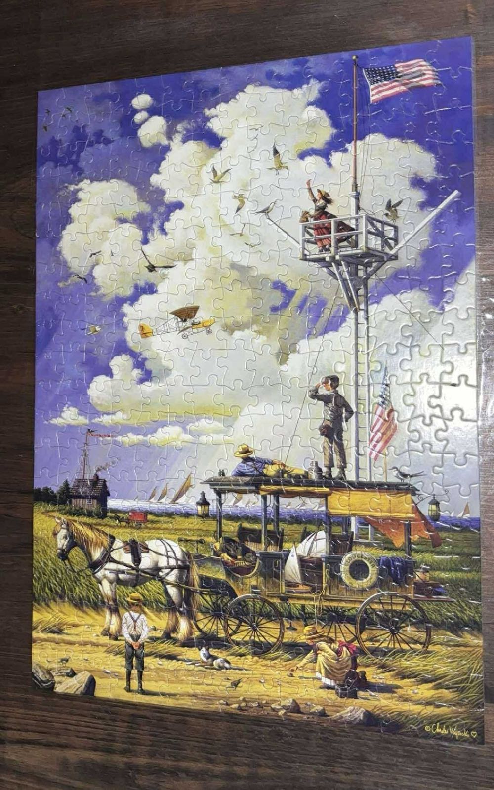 Young Hearts At Sea - Buffalo Games puzzle collectible [Barcode 079346226092] - Main Image 4