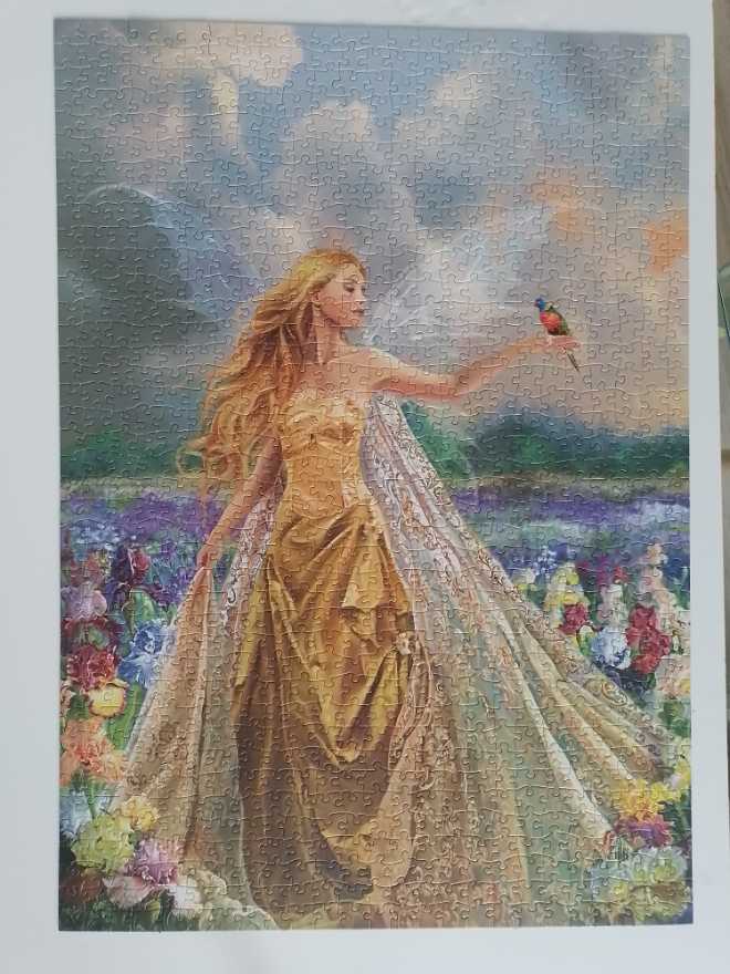 Sea Of Flowers - Schmidt puzzle collectible [Barcode 4001504598105] - Main Image 2