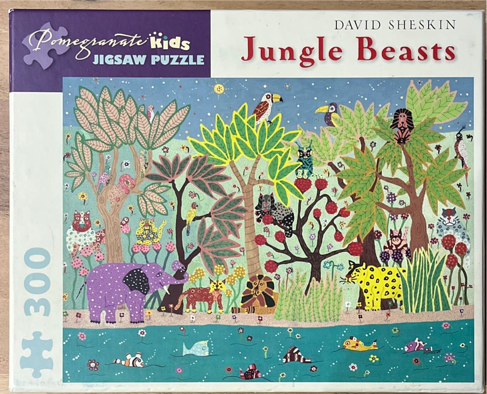 Jungle Beasts - Pomegranate puzzle collectible - Main Image 1