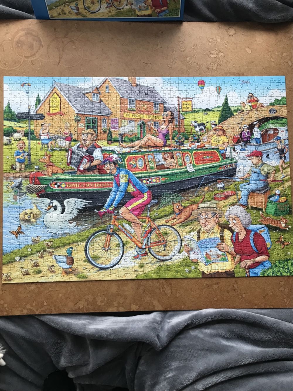 Canalside Chaos - FX Schmid puzzle collectible - Main Image 2