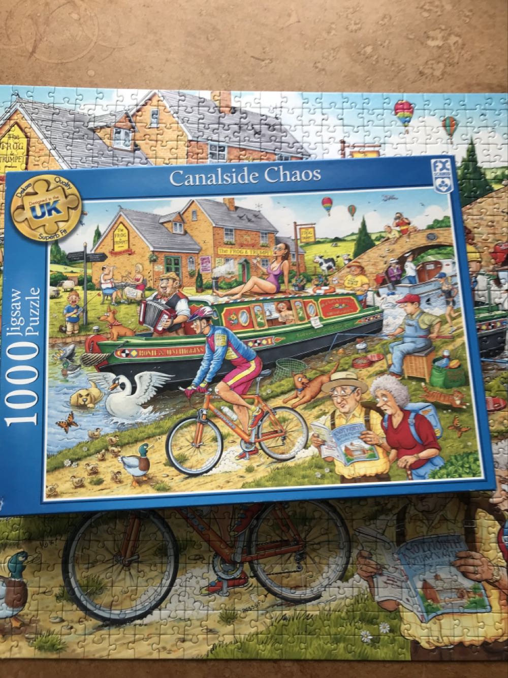 Canalside Chaos - FX Schmid puzzle collectible - Main Image 3