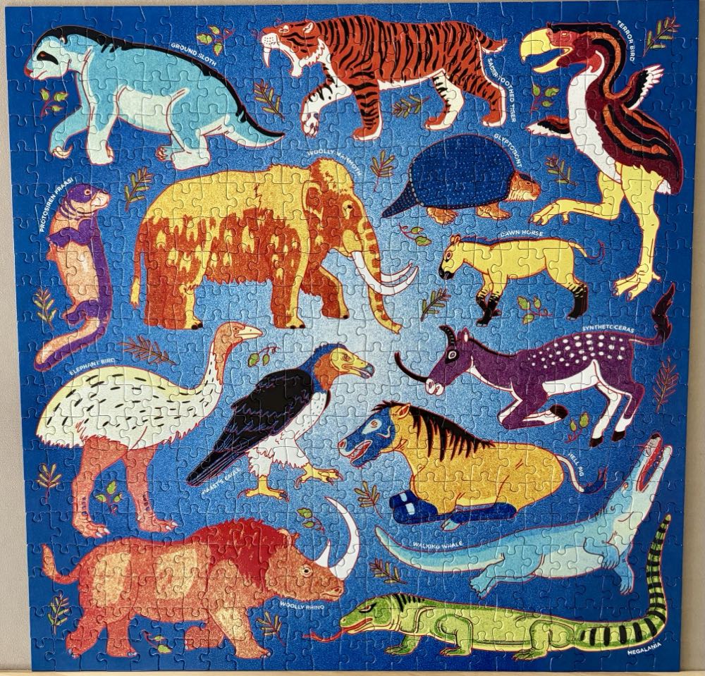 Prehistoric Kingdom- GONE - Mudpuppy puzzle collectible [Barcode 9780735370180] - Main Image 2