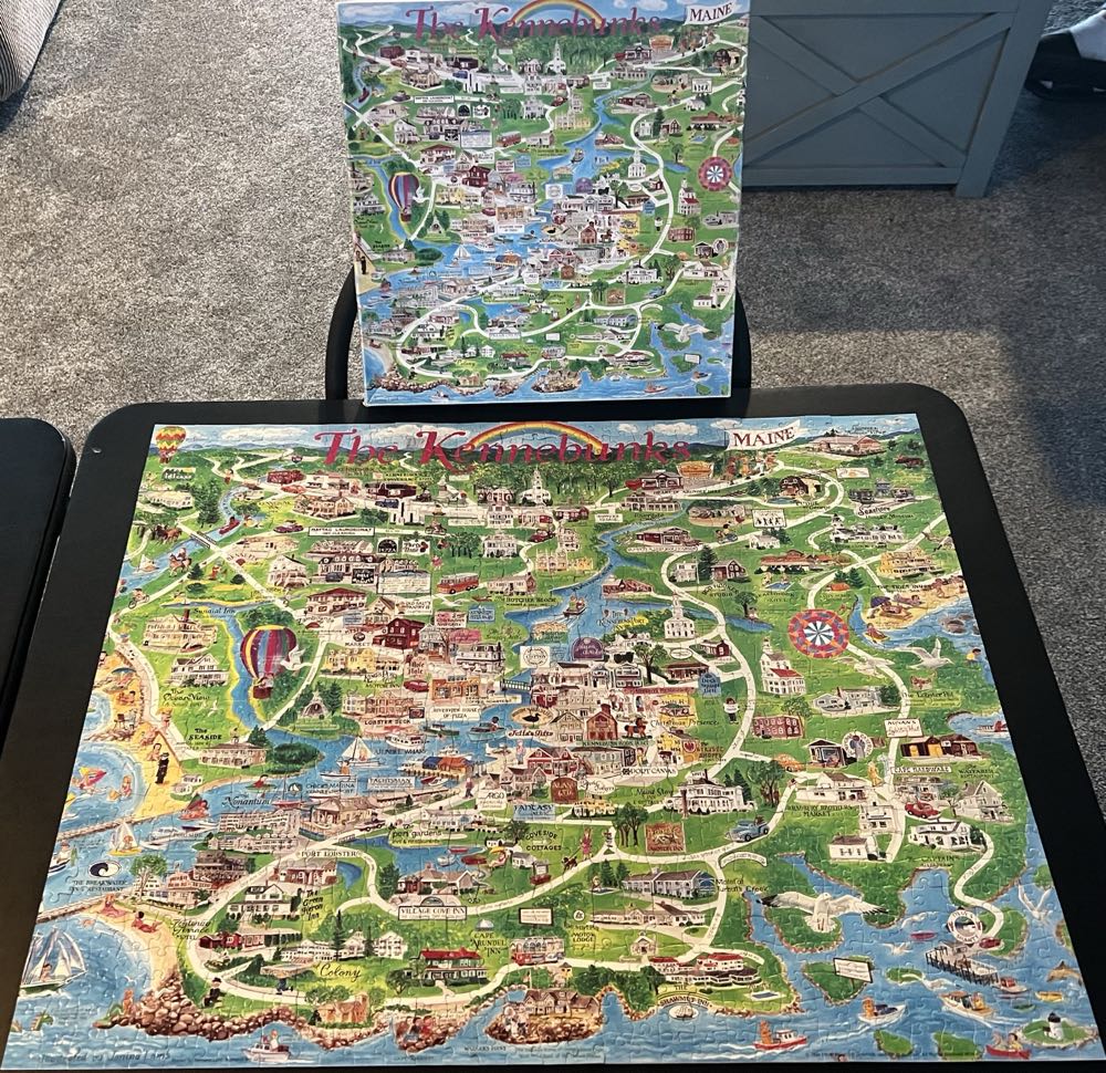 The Kennebunks/Sealed/Square - White Mountain Graphics puzzle collectible - Main Image 3