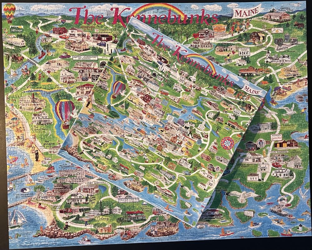 The Kennebunks/Sealed/Square - White Mountain Graphics puzzle collectible - Main Image 4