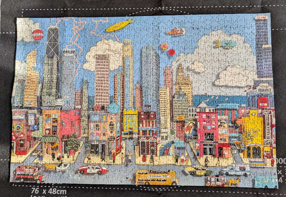 Chicago My Kind of Town - Piatnik puzzle collectible [Barcode 9001890557767] - Main Image 2
