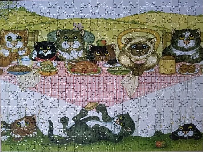 Full Fat Cats SOLD  - WHSmith puzzle collectible [Barcode 35277415] - Main Image 3