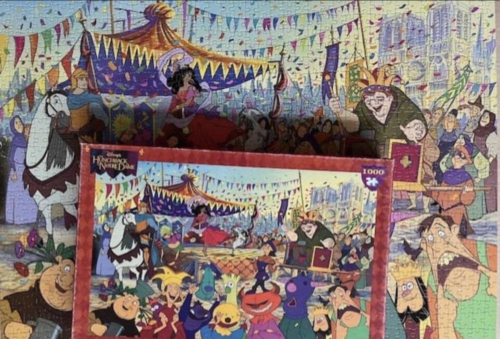 Hunchback Of The Notre Dam Scannen Komt Van Margreet Bakker - Jumbo puzzle collectible - Main Image 4