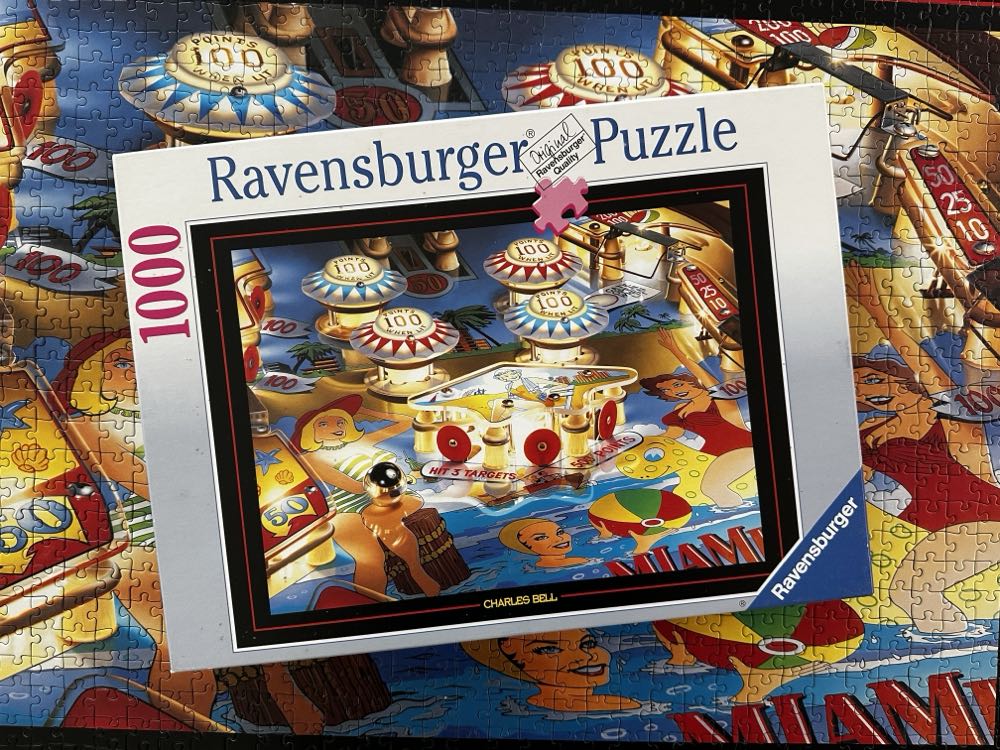 Charles Bell, Flipper - Ravensburger puzzle collectible [Barcode 4005556156320] - Main Image 3
