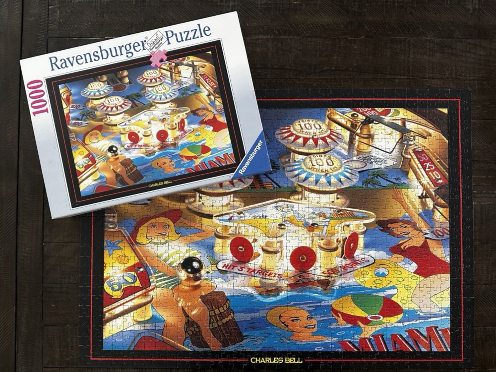 Charles Bell, Flipper - Ravensburger puzzle collectible [Barcode 4005556156320] - Main Image 4