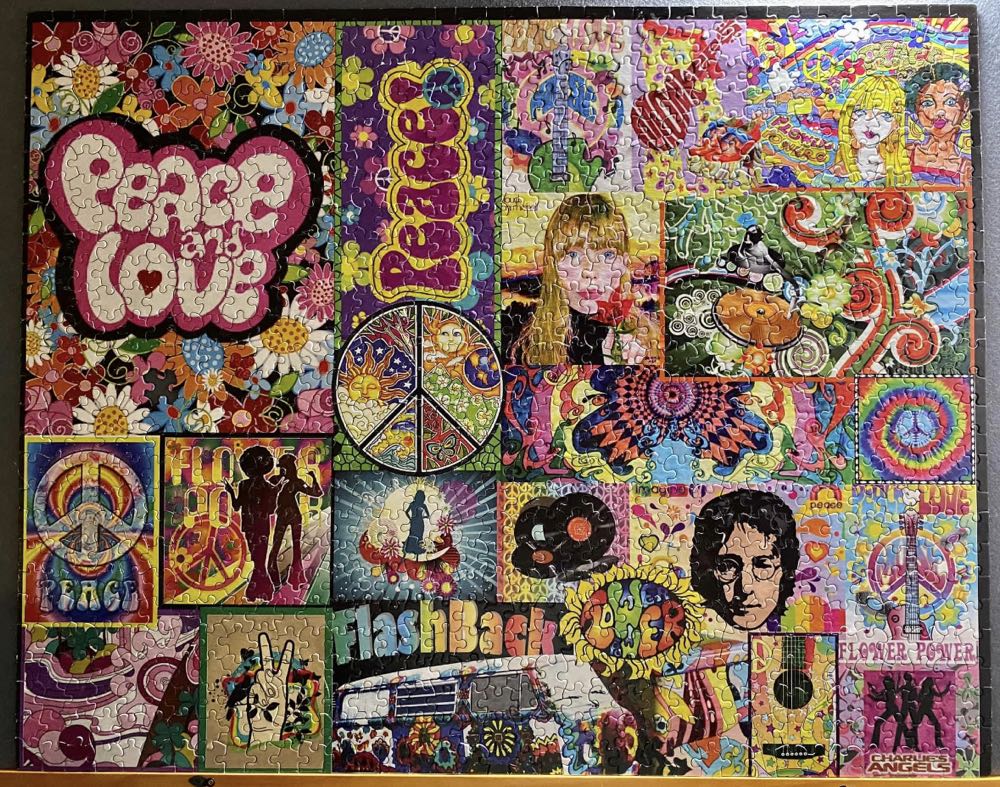 Peace And Love  - White Mountain puzzle collectible - Main Image 2