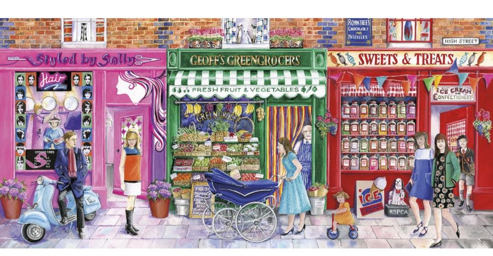 Beehives Beans And Bonbons - Gibsons puzzle collectible [Barcode 5012269040432] - Main Image 3