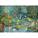 Animalia Book Collector Animal Kingdom Jigsaw With Pin Piece