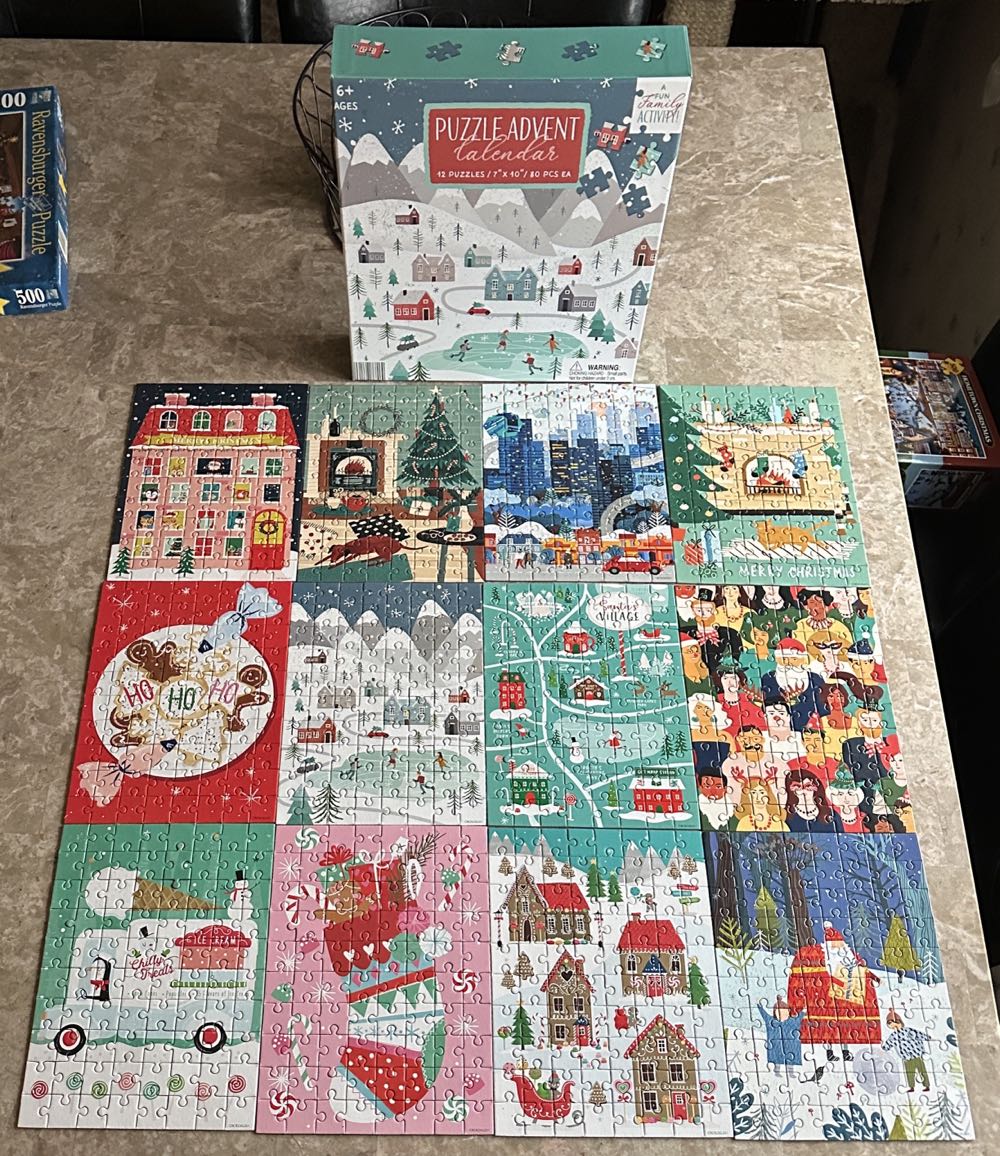 Puzzle Advent Calendar - Aldi puzzle collectible [Barcode 4061464868069] - Main Image 3