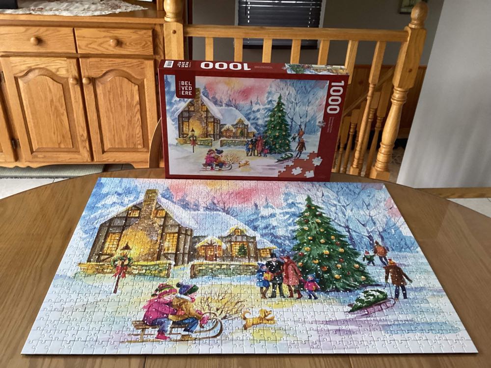 Holiday Spirit - Trefl puzzle collectible [Barcode 061152643002] - Main Image 2