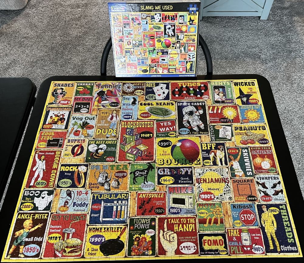 Slang We Used - White Mountain puzzle collectible [Barcode 724819267316] - Main Image 3