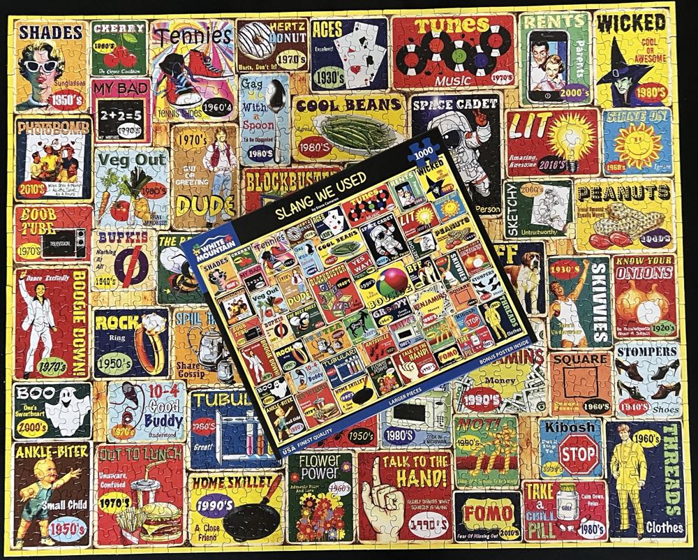 Slang We Used - White Mountain puzzle collectible [Barcode 724819267316] - Main Image 4