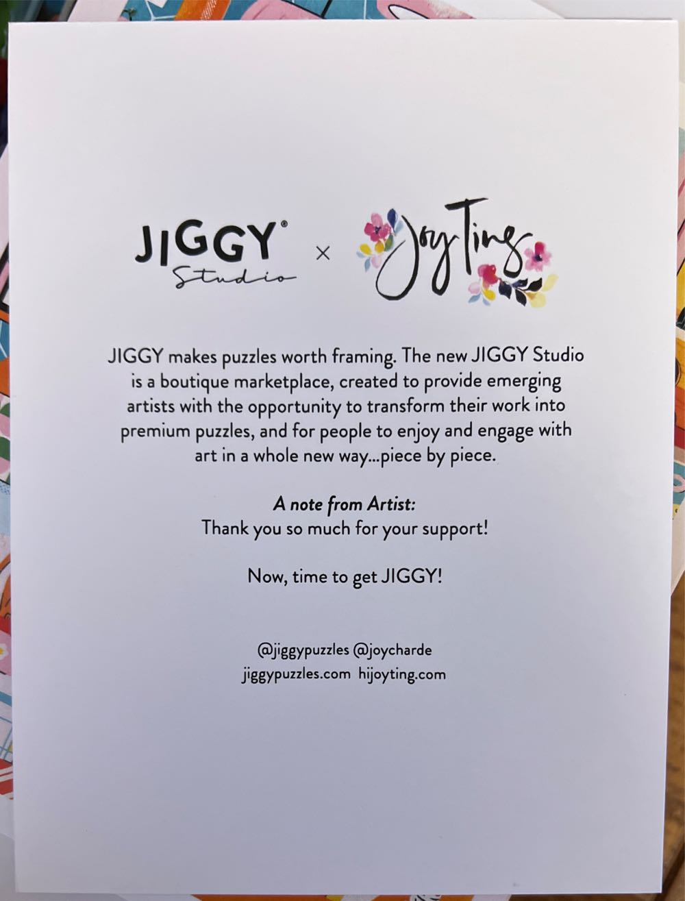 Christmas Wish List - Jiggy puzzle collectible - Main Image 3