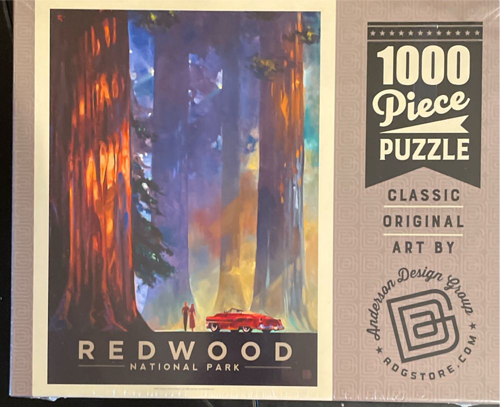 Redwood National Park  - MyPuzzle puzzle collectible [Barcode 4066909321260] - Main Image 2