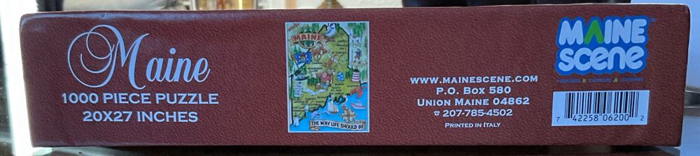 Maine.  The Way Life Should Be - Maine Scenes puzzle collectible - Main Image 3
