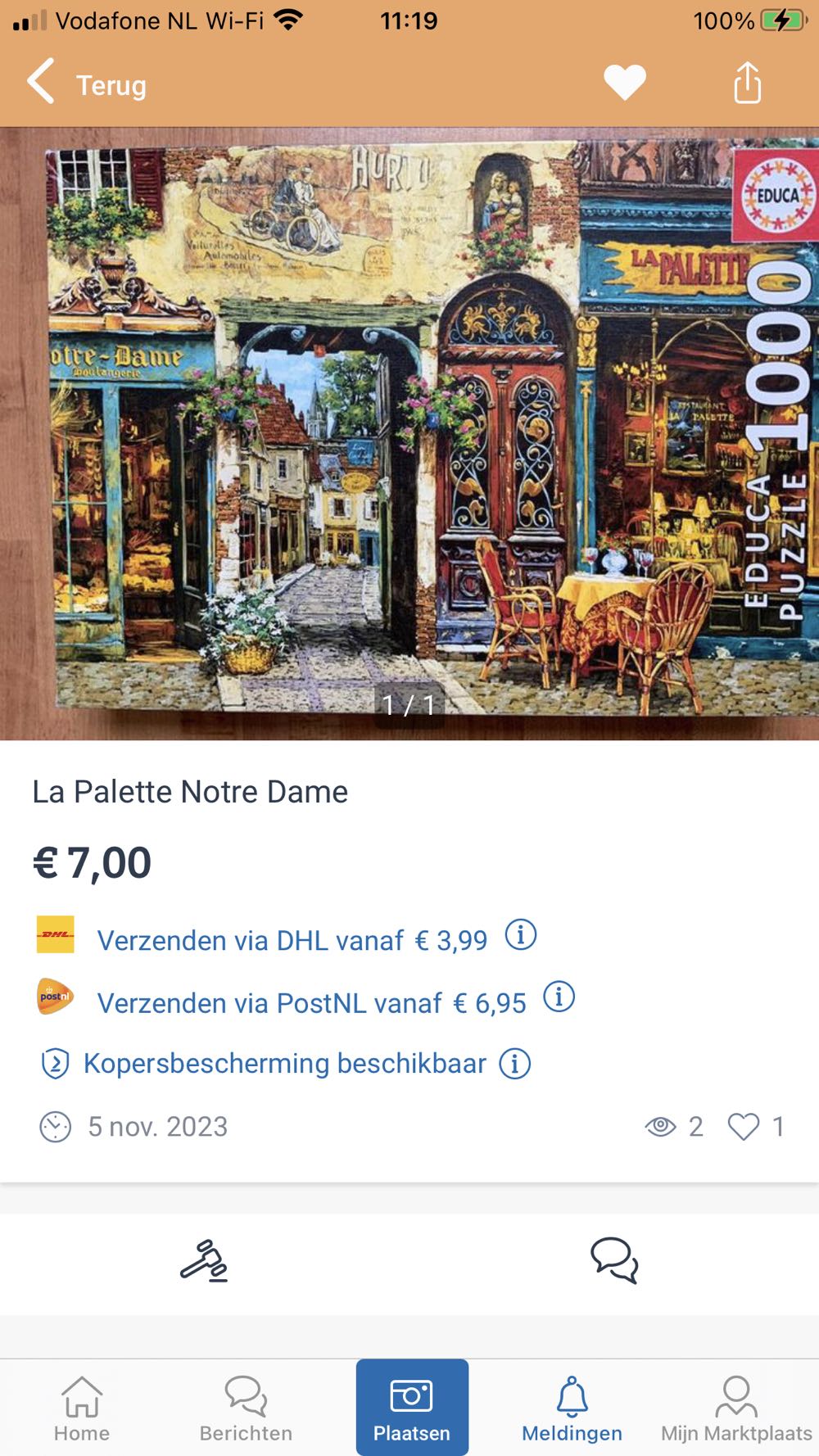 La Palette Notre Dame - Educa 🇪🇸 puzzle collectible [Barcode 8412668167858] - Main Image 4