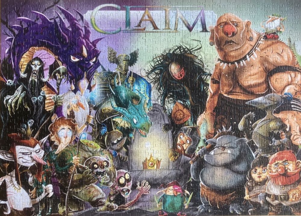 Claim: The Throne - White Goblin Games puzzle collectible [Barcode 8718026304362] - Main Image 3