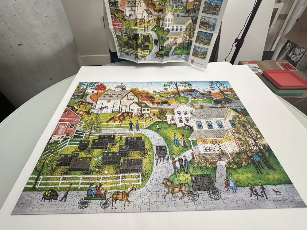 Sunday Meeting  - MasterPieces puzzle collectible [Barcode 705988617416] - Main Image 3