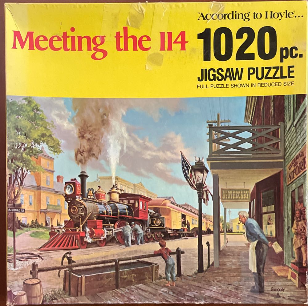 Meeting The 114 - Hoyle Products puzzle collectible [Barcode 041187081178] - Main Image 2