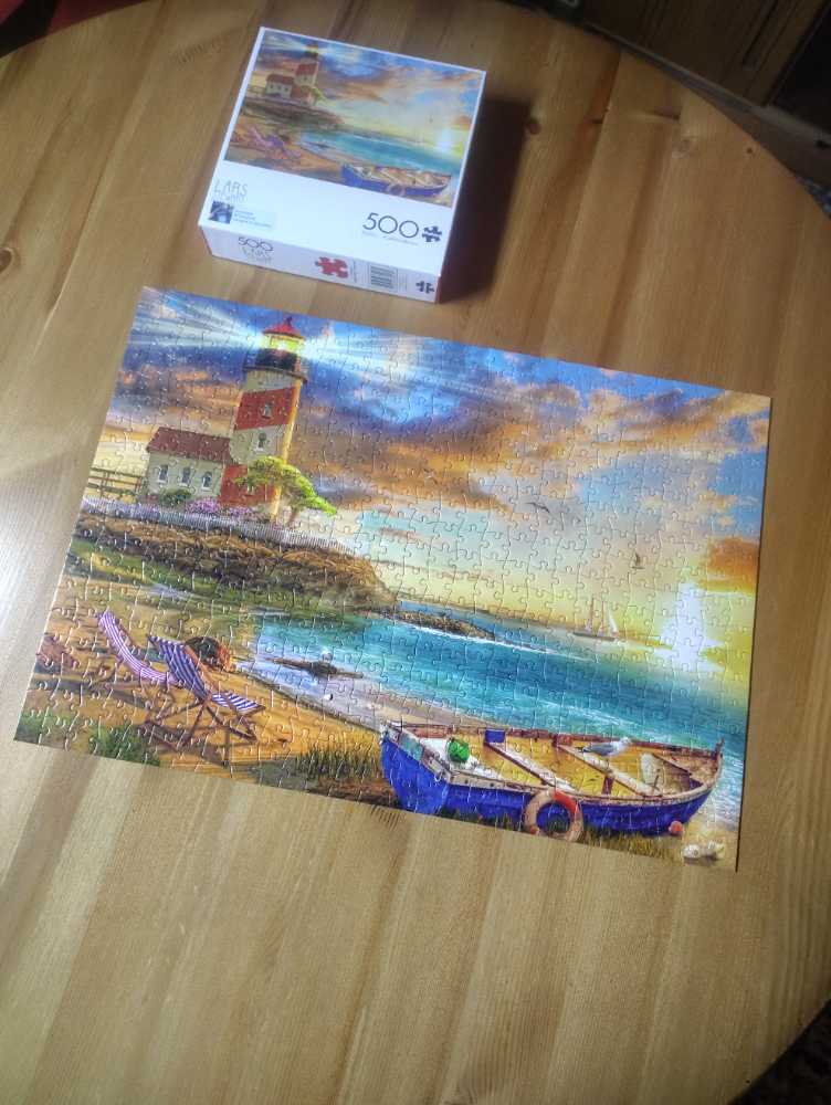 Lars Stewart - Serene Ocean - Buffalo puzzle collectible [Barcode 079346332182] - Main Image 2