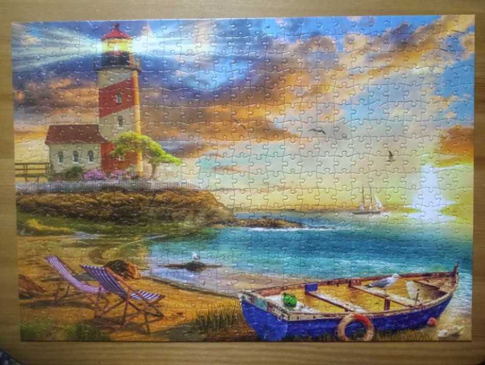 Lars Stewart - Serene Ocean - Buffalo puzzle collectible [Barcode 079346332182] - Main Image 3
