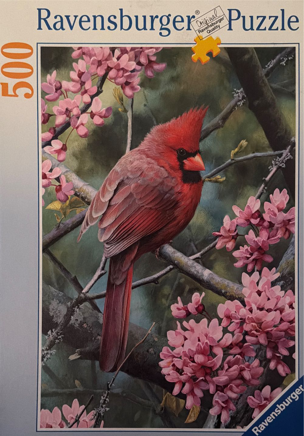 Springtime Cardinal - Ravensburger puzzle collectible [Barcode 4005556146192] - Main Image 2