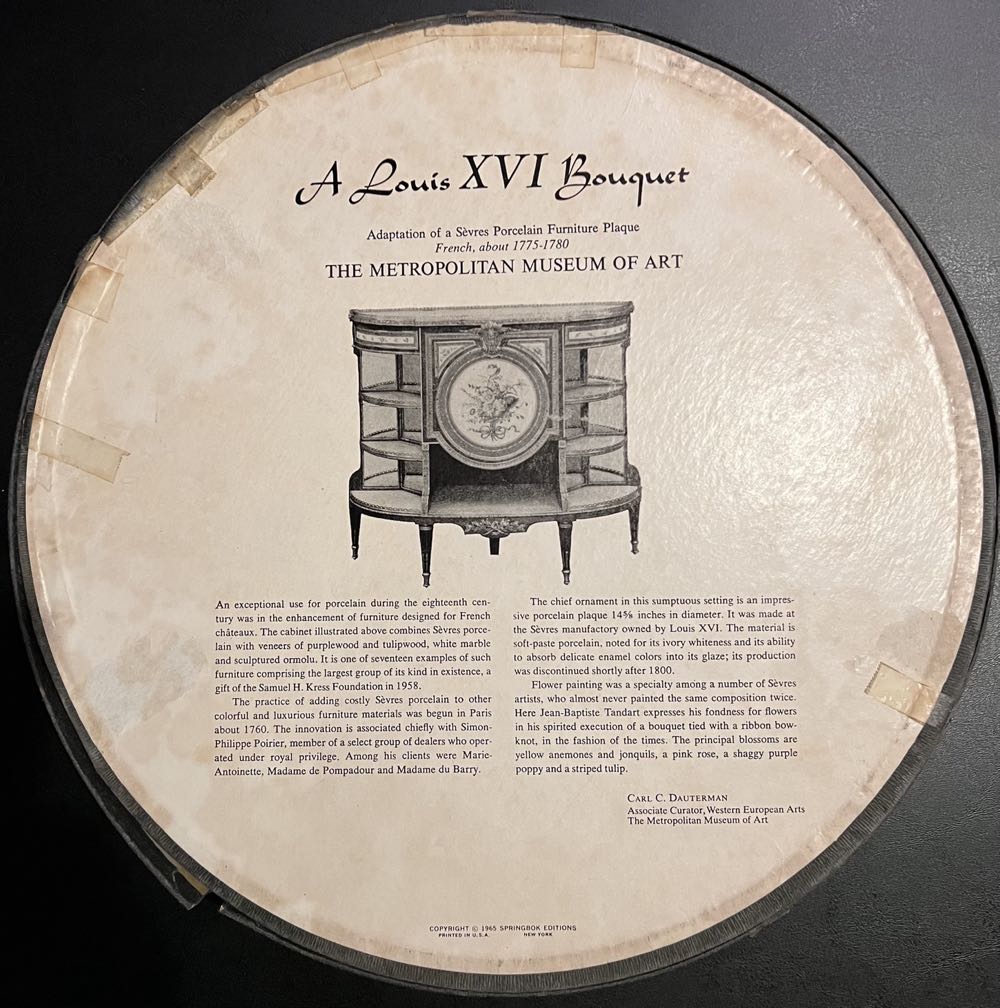 Bouquet of Flowers - 497, 11/5/23-SOLD - Springbok puzzle collectible - Main Image 2