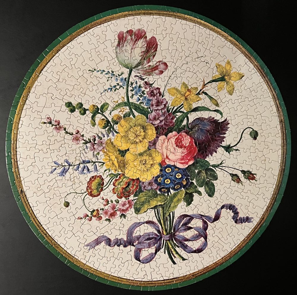 Bouquet of Flowers - 497, 11/5/23-SOLD - Springbok puzzle collectible - Main Image 4