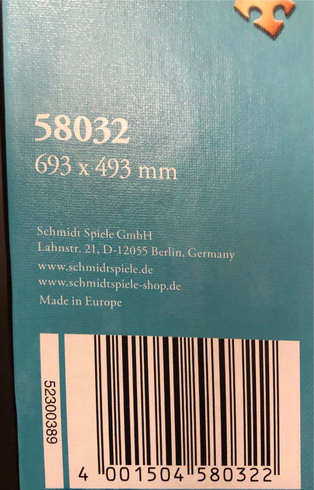 Aladdin Jasmine Dancing in the Desert Sunset - Schmidt puzzle collectible [Barcode 4001504580322] - Main Image 2