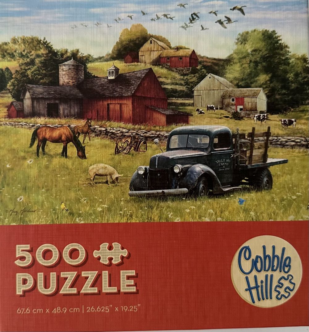 Summer Afternoon On The Farm - Cobble Hill puzzle collectible - Main Image 1