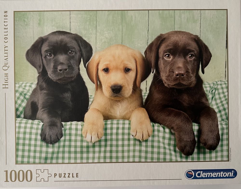 Three Labs - Clementoni puzzle collectible - Main Image 1