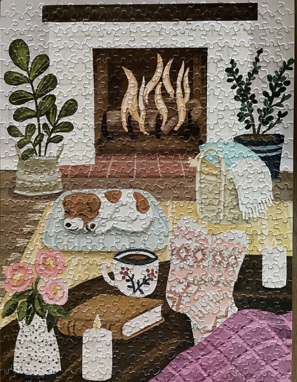 Cozy Fireplace - KI Puzzles puzzle collectible - Main Image 2