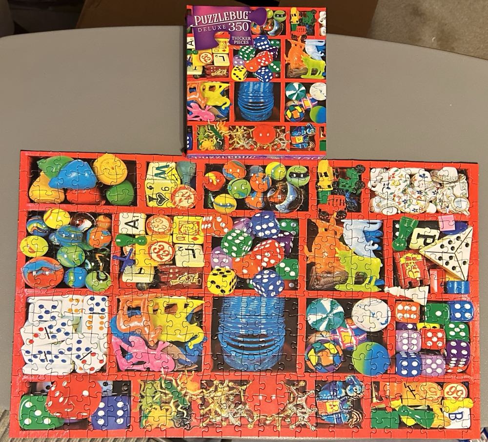 Vintage Toy Box - Cra-Z-Art puzzle collectible [Barcode 195464091555] - Main Image 2