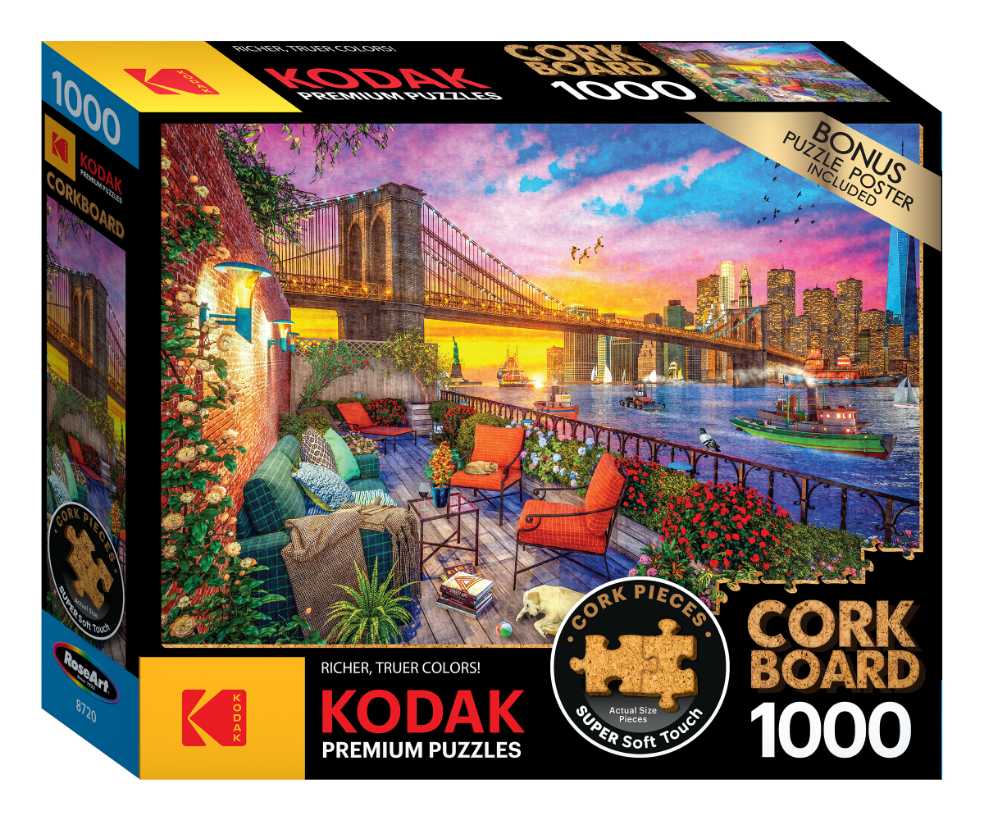Manhattan Balcony Sunset - Kodak puzzle collectible [Barcode 4895145438544] - Main Image 2