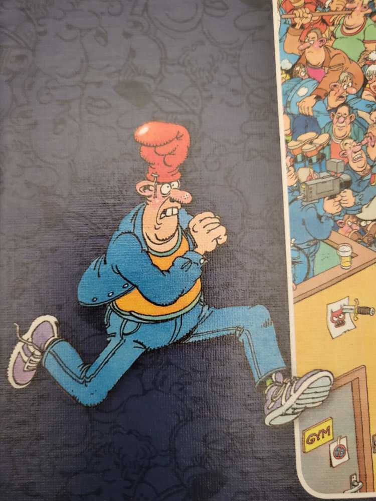 Boxing Match - Jumbo puzzle collectible [Barcode 8710126814536] - Main Image 2