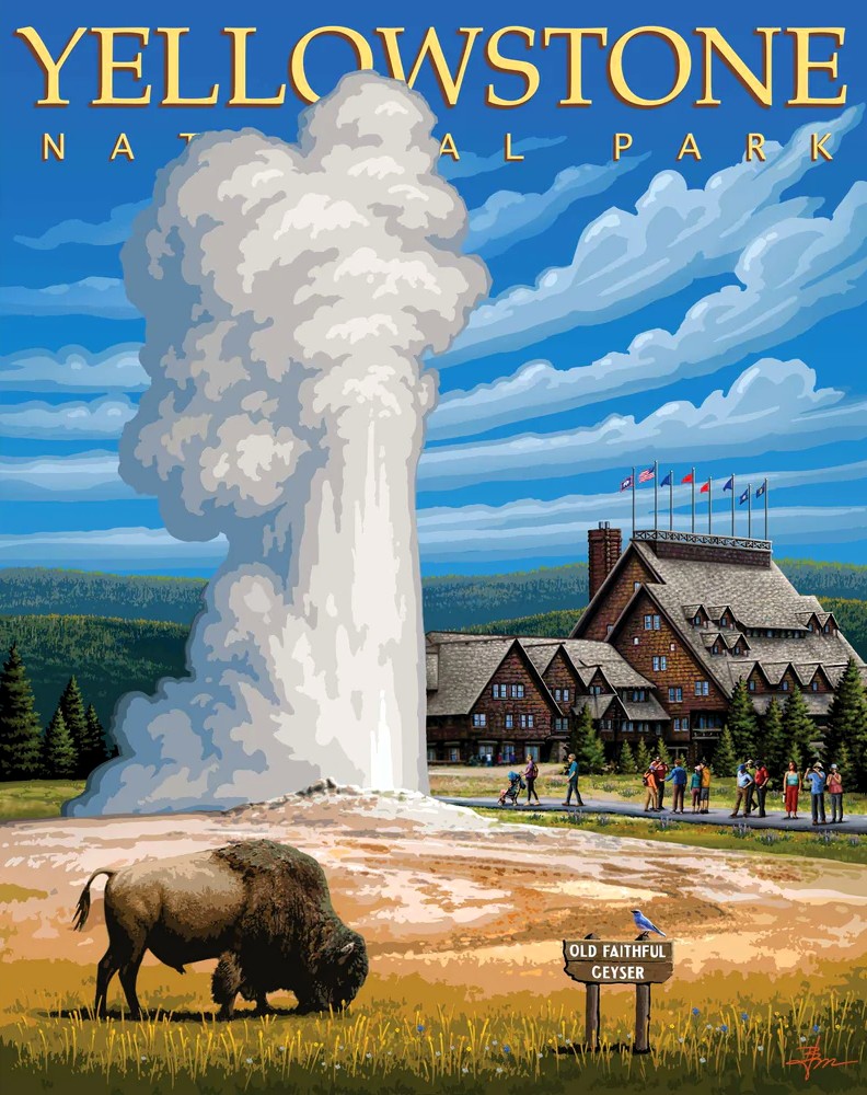 Yellowstone (NFT) - Boardwalk puzzle collectible - Main Image 2