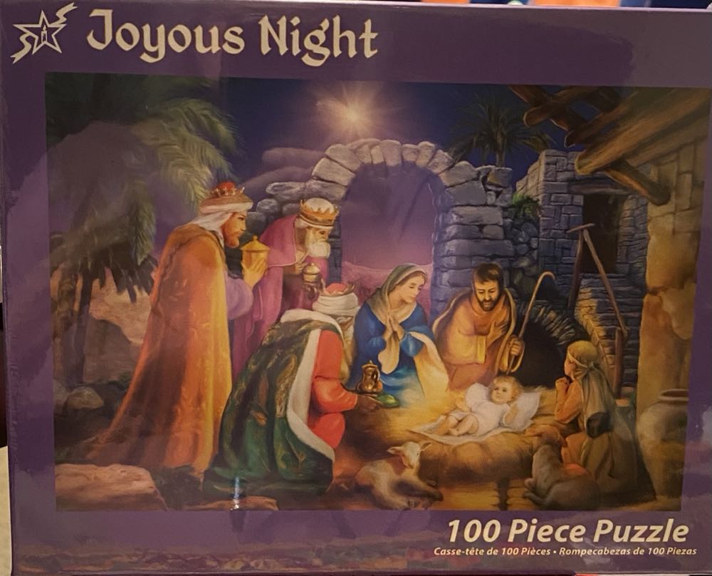 Joyous Night - Vermont Christmas Company puzzle collectible [Barcode 871241008953] - Main Image 2