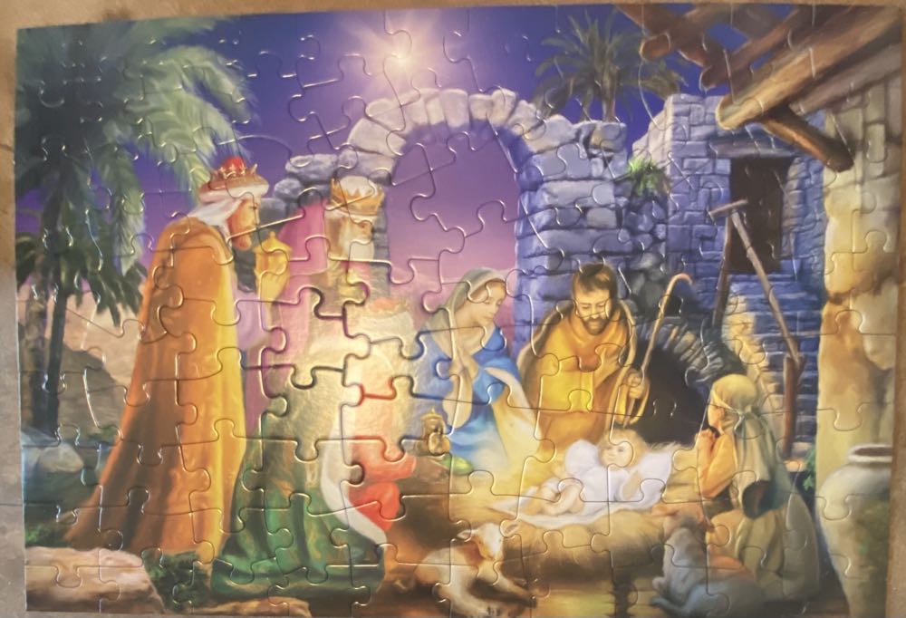Joyous Night - Vermont Christmas Company puzzle collectible [Barcode 871241008953] - Main Image 3