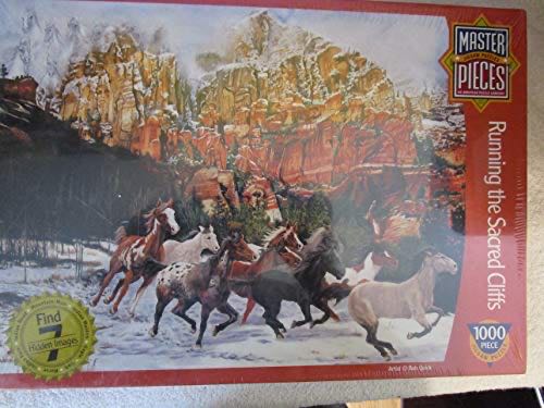 Running The Sacred Cliff - Master Pieces puzzle collectible [Barcode 705988709951] - Main Image 1